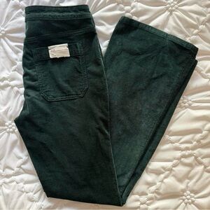 Anthropologie Pilcro The Icon Green Corduroy bootcut/flare pants size 29